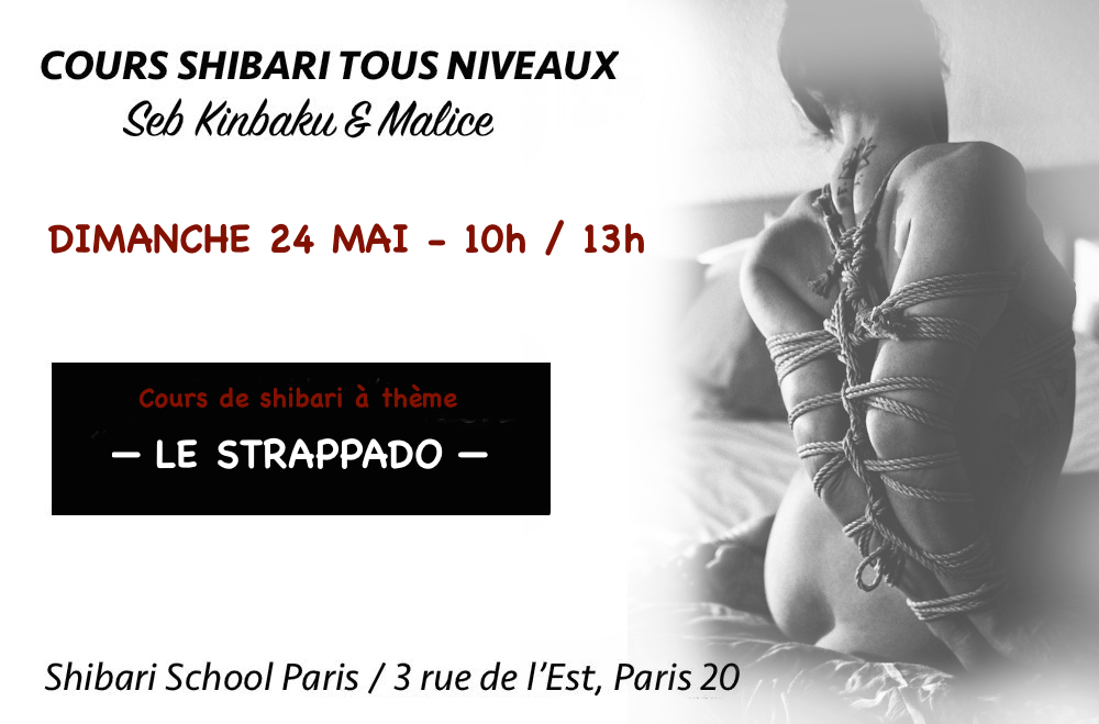 Cours Shibari Strappado Paris
