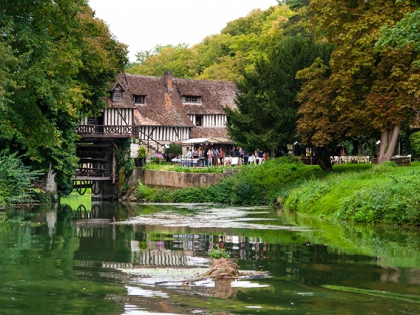 Moulin d'Andé, lieu du stage HE et Chakras