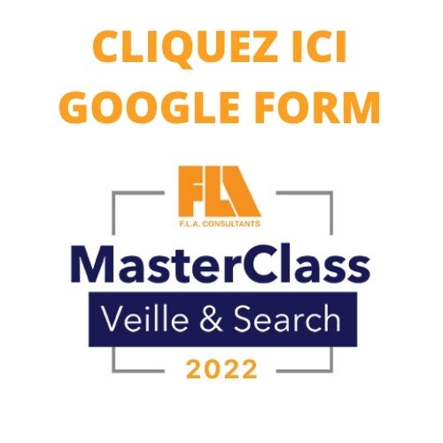 Lien vers le Google Form MasterClass 2022
